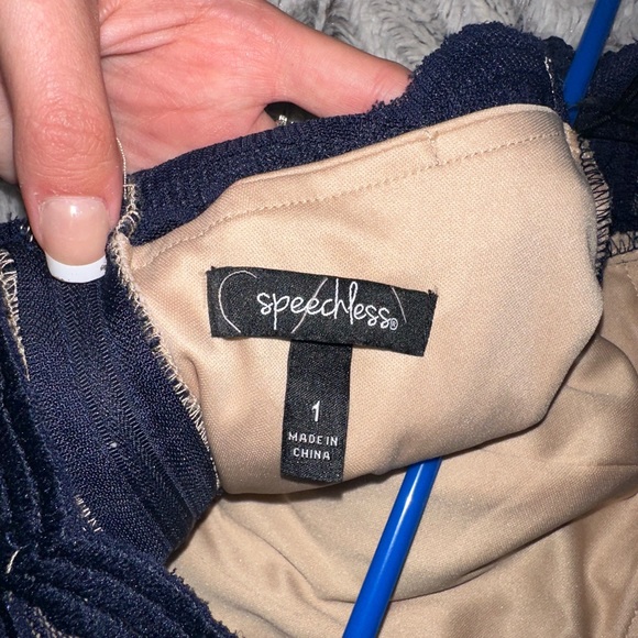 Homecoming sparkly navy dress - Picture 3 of 3